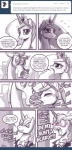 ask_blog blush chimera comic crown dialogue discord_(mlp) draconequus english_text equid equine female feral friendship_is_magic hair hasbro headgear horn john_joseco kissing long_hair making_out male mammal monochrome my_little_pony mythological_creature mythological_equine mythology prince_blueblood_(mlp) princess princess_celestia_(mlp) royalty sad text tiara tumblr unicorn user_avatar winged_unicorn wings