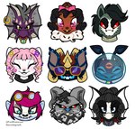 2024 :3 acara_(neopets) accessory aisha_(neopets) ambiguous_form ambiguous_gender antennae_(anatomy) armor black_hair blush brown_body brown_fur chocolate_neopet cybunny darigan_neopet dragon draik_(neopets) ear_bow equid equine eventide_neopet eyes_closed eyewear eyewear_on_head fan_character felid female ferwanwan flesh_fang flower flower_in_hair food food_creature fur goggles goggles_on_head green_body grey_body grey_fur group hair hair_accessory hair_bun halloween_neopet happy headgear headshot_portrait helmet hi_res horn jewelry lagomorph male mammal multiple_images mutant_neopet mynci_(neopets) mythological_creature mythological_scalie mythology neopet_(species) neopets pink_eyes pink_hair plant portrait primate purple_body purple_scales scales scalie simple_background skunk_neopet smile sunglasses uni_(neopets) watermark white_background xweetok