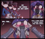 Rating: e
ID: 5588810
Date: 2025-05-21 17:05:01 -0400
Status: active
Score: 82
animal_genitalia animal_penis anthro blush bottomless bottomless_anthro bottomless_male clothed clothing comic dialogue ellipsis english_text equid equine equine_genitalia equine_penis felixf female genitals group guard gun hand_on_penis hasbro hat headgear headwear hi_res horse imminent_sex male male/female mammal military_uniform multiple_doms_one_sub my_little_pony penis pony ranged_weapon rifle shako text uniform weapon zebra post #5588810