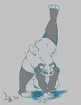 Rating: q
ID: 5056130
Date: 2024-09-17 05:16:09 -0400
Status: active
Score: 13
2024 anthro areola bear bent_over breasts butt circle_eyebrows clothing digital_media_(artwork) drawpile_(artwork) eyebrows facial_markings female giant_panda grey_background head_markings igutha leggings leggings_only legwear mammal markings mostly_nude motion_outline no_pupils one_leg_on_ground one_leg_up raised_leg red_eyes salaciouslx scut_tail shadow short_tail signature simple_background sketch solo spots spotted_markings tail thick_thighs post #5056130