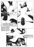 anthro anus balls bear big_penis black_and_white bodily_fluids breasts comic cum cum_in_ass cum_in_mouth cum_in_pussy cum_inside ear_piercing english_text erection felching fellatio female female/female gaping gaping_pussy genital_fluids genitals group group_sex incest_(lore) interspecies james_m_hardiman looking_at_viewer lori_(jmh) male male/female mammal mephitid monochrome nipple_piercing nipples nude onyx_(jmh) oral oral_penetration penetration penile penis performance_review piercing polar_bear pussy sex sibling_(lore) simple_background sister_(lore) sisters_(lore) skunk text ursine vaginal vaginal_penetration white_background