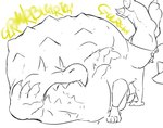 abdominal_bulge anthro anthro_pred bear belly big_belly bottomwear bowser clothed clothing digestion digital_drawing_(artwork) digital_media_(artwork) duo english_text fatal_vore huge_belly imminent_death imminent_digestion imminent_disposal january_(janurso20) koopa larger_prey male male/male male_pred mammal mario_bros nintendo onomatopoeia oral_vore rumbling_stomach scalie size_difference smaller_pred soft_vore sound_effects sussynny swallowing tail text unwilling_prey ursine vore