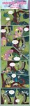 absurd_res anthro black_border border canterlot chimera crossed_arms cutie_mark dialogue discord_(mlp) draconequus duo ears_down ears_up english_text equid equine estories eye_contact female feral flower fluttershy_(mlp) folded_wings friendship_is_magic grumpy hasbro hi_res looking_at_another magic male mammal my_little_pony mythological_creature mythological_equine mythology narrowed_eyes outside pegasus pivoted_ears plant shrub spread_wings teleportation text upside_down wings