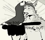 Rating: q
ID: 5453638
Date: 2025-03-24 13:23:29 -0400
Status: active
Score: 169
anthro armor bear blush blush_lines canid canine canis caption clothed clothing duo ear_piercing english_text epic_games eyes_closed faceless_character faceless_male feet foot_fetish foot_sniffing footwear fortnite headgear helmet hi_res hole_in_socks image_macro male male/male mammal meme monochrome musk nipples open_mouth piercing polar_bear polar_patroller sniffing sniffing_clothes sock_sniffing socks solo_focus stinkdierr text tongue tongue_out topless topless_male torn_clothing torn_footwear torn_socks ursine wendell_(fortnite) wolf post #5453638