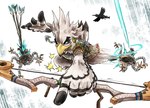 Rating: s
ID: 5596054
Date: 2025-05-24 21:32:13 -0400
Status: active
Score: 7
anthro armor arrow_(weapon) avian bird braided_pseudo_hair breath_of_the_wild divine_beast_vah_medoh feathers great_eagle_bow guardian_(tloz) hi_res kicdon kick macro male nintendo ranged_weapon rito solo teba_(tloz) the_legend_of_zelda weapon white_body white_feathers post #5596054