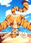 Rating: e
ID: 4854567
Date: 2024-06-15 09:56:12 -0400
Status: active
Score: 214
anthro anus backsack balls beach black_eyes blep butt cheek_tuft chest_tuft cloud cute_fangs day detailed_background english_text facial_tuft fangs felid fishing_rod fur genitals greeting greeting_viewer head_tuft hi_res looking_at_viewer looking_through looking_through_legs male male_anthro mammal nipples nude nude_beach open_mouth open_smile outdoor_nudity outside pantherine pink_nose presenting presenting_hindquarters public sand sea signature sky skyscape smile solo spread_butt spread_legs spreading stripes tan_body tan_fur teeth text tiger tongue tongue_out tuft tygerussy water whiskers post #4854567