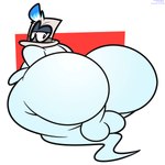 Rating: e
ID: 5370829
Date: 2025-02-13 16:46:54 -0500
Status: active
Score: 2
1:1 2025 abstract_background absurd_res anthro backsack balls bedroom_eyes big_butt blue_hair bonneter butt cappy_(mario) clothing digital_drawing_(artwork) digital_media_(artwork) featureless_hands genitals ghost ghost_tail hair half-closed_eyes hat headgear headwear hi_res highlights_(coloring) huge_butt jaymisc looking_at_viewer looking_back looking_back_at_viewer male mario_bros narrowed_eyes nintendo presenting presenting_hindquarters red_eyes seductive simple_background solo spirit super_mario_odyssey tail thick_thighs toony top_hat translucent translucent_body watermark wide_hips post #5370829