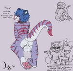 Rating: e
ID: 4488683
Date: 2023-12-22 23:58:09 -0500
Status: active
Score: 36
2023 ahoge anthro backsack balls blue_hair blush blush_stickers bottomwear buckteeth butt canid canine clothed clothing collar cute_fangs dialogue english_text exclamation_point eyewear fangs felid fox fur furgonomic_headwear furgonomics genitals glasses group hair hat headgear headwear hi_res hybrid jewelry krech looking_back male male/male mammal mustelid necklace nonbinary_(lore) nude otter pantherine pants pawpads presenting presenting_hindquarters purple_body purple_fur quill_greene rear_view red_eyes red_stripes rodent salaciouslx sciurid selective_coloring shirt signature simple_background stripes surprised_expression teeth text tiger tongue tongue_out topwear toshi_(bastionshadowpaw) tree_squirrel trio underbite post #4488683