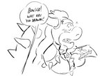 Rating: s
ID: 3918977
Date: 2023-03-09 13:05:12 -0500
Status: active
Score: 18
blush bowser bracelet caught cousineggplant creating_art drawing english_text horn human humor jewelry koopa luigi male mammal mario_bros monochrome muscular nintendo paper scalie shell solo spiked_bracelet spiked_shell spikes spikes_(anatomy) surprise text post #3918977