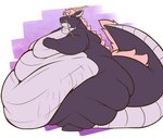 Rating: q
ID: 5027812
Date: 2024-09-03 12:55:13 -0400
Status: active
Score: 28
2024 anthro antlers belly belly_overhang big_belly black_body breasts digital_media_(artwork) dragon eastern_dragon fat_rolls full-length_portrait hair hand_on_breast hi_res horn huge_belly hyper hyper_belly looking_at_viewer male mane moobs morbidly_obese multicolored_body mythological_creature mythological_scalie mythology neutral_expression nude obese overweight portrait purple_eyes red_hair red_mane reppu scalie short_hair side_view simple_background solo standing stretch_marks tail taro_(reppu) toony two_tone_body white_body white_sclera post #5027812