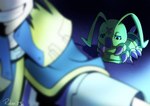 Rating: s
ID: 4341689
Date: 2023-10-09 01:32:06 -0400
Status: active
Score: 3
antennae_(anatomy) arthropod bandai_namco blue_eyes cape caterpillar clothing digimon digimon_(species) duo evil_grin feral green_body grin hi_res human insect ken_ichijouji larva male mammal rubixkun sad segmented_body smile wormmon post #4341689
