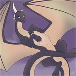 1:1 2022 blue_eyes broken_horn camodellas claws dragon dragon_wings female feral fluffymare hi_res horn inktober kinktober mythological_creature mythological_scalie mythology pinup pose scalie simple_background solo spread_wings tail wings