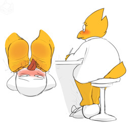 Rating: q
ID: 5640375
Date: 2025-06-13 20:41:53 -0400
Status: active
Score: 68
1:1 2025 3_toes alphys ambiguous_gender anthro blush desk feet female female/ambiguous foot_fetish foot_lick foot_on_face foot_play furniture human licking mammal reptile saliva_on_foot scalie simple_background sitting_on_stool stool table toes tongue tongue_out under_table undertale undertale_(series) white_background zalbox34 post #5640375