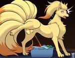 Rating: e
ID: 5540576
Date: 2025-04-30 22:56:28 -0400
Status: active
Score: 151
9_tails animal_genitalia animal_penis artist_logo balls black_claws bodily_fluids canid canine canine_genitalia canine_penis caught caught_in_the_act claws clothing digital_media_(artwork) dipstick_tail emanata feral fully_sheathed fur generation_1_pokemon genital_fluids genitals hair hi_res hiked_leg laundry laundry_basket logo looking_at_viewer lycadio male male_peeing mammal markings multi_tail ninetales nintendo open_mouth orange_tail_tip paws peeing peeing_on_clothing penis pokemon pokemon_(species) raised_leg sheath signature simple_background solo tail tail_markings urine urine_splash urine_stream watersports wet wet_clothing yellow_body yellow_fur post #5540576