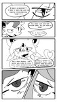 9:16 blush comic dialogue eeveelution english_text espeon eye_focus female feral generation_2_pokemon generation_4_pokemon glaceon glare group heart_symbol heart_tail hi_res isaac_(ryder205) leafeon leafeon_sekai male monochrome nintendo pokemon pokemon_(species) ryder205 scarlet_(ryder205) simple_background tail tera_(ryder205) text trio yandere