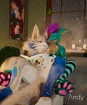 Rating: s
ID: 5409108
Date: 2025-03-03 03:22:37 -0500
Status: active
Score: 5
3d_(artwork) absurd_res andy_avalox arctic_fox book canid canine cinema_4d_(artwork) clothing digital_media_(artwork) female fluffy footwear fox furniture hi_res legwear living_room male male/female mammal pattern_clothing pattern_footwear pattern_legwear pattern_socks pawpads paws picture_frame pose socks sofa striped_clothing striped_footwear striped_socks stripes thigh_highs true_fox vrchat_model watermark window winter post #5409108