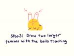 balls balls_touching directional_arrow english_text erection foreskin fur generation_1_pokemon genitals group headless how-to humanoid_genitalia humanoid_penis instructions male mammal nintendo penis pikachu pokemon pokemon_(species) simple_background text unknown_artist white_background yellow_body yellow_fur