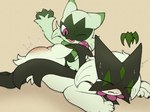 Rating: q
ID: 5356325
Date: 2025-02-06 21:18:37 -0500
Status: active
Score: 73
3_fingers 4:3 ambiguous/ambiguous ambiguous_anthro ambiguous_gender anthro biped black_cape black_clothing bodily_fluids butt_slap cape claws clothing cute_fangs dipstick_ears duo ear_markings eyes_closed facial_markings facial_tuft fangs felid feline finger_claws fingers floragato frill_(anatomy) fur generation_9_pokemon green_body green_ear_tips green_ears green_fur green_tail guillotine_rabbit head_markings hi_res lying mammal markings mask mask_(marking) meowscarada multicolored_ears nintendo on_front one_eye_closed open_mouth paws pink_eyes pink_nose pokemon pokemon_(species) scut_tail shaking short_tail simple_background slap spank_marks spanking sweat tail tears teeth trembling tuft wearing_mask post #5356325