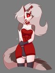 Rating: s
ID: 5545946
Date: 2025-05-03 10:38:10 -0400
Status: active
Score: 83
anthro biped black_clothing black_gloves black_handwear black_legwear black_stockings canid canid_demon canine canis clothed clothed_anthro clothed_female clothing collar demon drawx dress ear_piercing eyebrow_piercing eyebrows eyelashes facial_piercing female fingerless_gloves fur gloves grey_body grey_fur hair hand_on_hand handwear hellhound helluva_boss hi_res legwear looking_at_viewer loona_(helluva_boss) makeup mammal multicolored_body multicolored_fur mythological_canine mythological_creature mythology open_mouth open_smile piercing red_clothing red_dress red_sclera simple_background smile solo spiked_collar spikes stockings tail two_tone_body two_tone_fur two_tone_tail white_eyes post #5545946