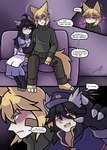 Rating: s
ID: 5478084
Date: 2025-04-02 19:11:01 -0400
Status: active
Score: 17
animal_humanoid blonde_hair blue_eyes clawed_hands clothing comic cute_fangs dark_hair dialogue digital_media_(artwork) duo english_text fangs female hair head_wings hi_res humanoid inside male male/female monster_girl_(genre) open_mouth purple_eyes red_eyes shriekingmagpie simple_background tail teeth text unusual_wing_placement winged_humanoid wings post #5478084