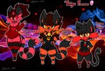 Rating: s
ID: 4893407
Date: 2024-07-02 19:43:34 -0400
Status: active
Score: 5
anthro black_body black_hair bone bottomwear breasts clothing evolution female generation_7_pokemon group hair heart_symbol hi_res incineroar lewdchuu_(artist) litten nintendo orange_eyes overalls pokemon pokemon_(species) red_body red_eyes red_hair skirt skull sweater taiga_(lewdchuu) topwear torracat trio post #4893407
