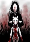 Rating: q
ID: 5344393
Date: 2025-02-01 10:39:48 -0500
Status: active
Score: 5
2012 ambiguous_gender anthro behind_another black_clothing black_robe blood blood_on_hand blood_on_torso bodily_fluids bone bovid caprine clothing covered_in_blood cross cross_pupils crying_blood duo equid equine female goat hand_on_neck horse kawaiisharkchan looking_at_viewer mammal nan_(nq) nan_quest overalls piercing pupils robe skull symbol-shaped_pupils the_pilgrim_(nq) unusual_pupils wide_hips post #5344393