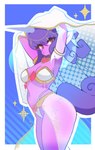 Rating: q
ID: 5579116
Date: 2025-05-17 15:55:04 -0400
Status: active
Score: 4
2023 absurd_res alternate_species anthro armlet arms_bent belly_dancer biped border bra breasts calamity_(terraria_mod) clothed clothed_anthro clothed_female clothing digital_media_(artwork) drunk_princess_(terraria_mod) equid equine eyelashes eyelashes_through_hair female female_anthro gem geometric_background glistening glistening_eyes hair headdress heart_pendant heart_symbol hi_res horn jewelry looking_at_viewer mammal medium_breasts mouth_closed mr.small_(bird) mythological_creature mythological_equine mythology navel no_pupils pendant pink_body pink_eyes pointy_ears portrait purple_hair purple_tail red_gem ruby_(gem) shaded simple_background snout solo sparkles standing tail terraria thick_thighs thong three-quarter_portrait three-quarter_view translucent translucent_clothing translucent_hair underwear unicorn unicorn_horn waist_accessory white_border white_bra white_clothing white_sclera white_thong white_underwear wide_hips post #5579116