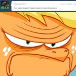 1:1 angry applejack_(mlp) ask_jappleack blonde_hair earth_pony english_text equid equine female friendship_is_magic frown green_eyes hair hasbro horse hotdiggedydemon mammal my_little_pony pony solo text tumblr