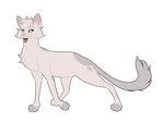 4:3 ambiguous_gender barkfur_(artist) domestic_cat fan_character felid feline felis feral fur hi_res mammal open_mouth open_smile simple_background smile solo tan_body tan_fur warriors_(book_series) white_background