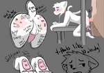 Rating: e
ID: 3596267
Date: 2022-09-29 17:34:10 -0400
Status: active
Score: 69
anal anal_penetration body_writing butt cat_tail cool_s degradation dialogue domestic_cat english_text felid feline felis heart_after_text heart_body_writing heart_on_body heart_symbol heart_writing hi_res hiro_(hirokitty) hirokitty hole_in_wall homophobic_slur instruction instruction_on_body instruction_on_wall male male/male male_penetrated male_penetrating male_penetrating_male mammal multiple_images number number_as_word paws penetration penile penile_penetration phone_number pupils sex slit_pupils solo stuck stuttering tally_marks text text_on_body text_with_heart through_wall wall_(structure) western_tally_marks word_substitution post #3596267