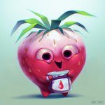Rating: s
ID: 5637758
Date: 2025-06-12 14:46:20 -0400
Status: active
Score: 0
1:1 2022 alice_pisoni ambiguous_gender ambiguous_humanoid artist_name black_mouth blood blue_wristband bodily_fluids colored digital_drawing_(artwork) digital_media_(artwork) elemental_creature featureless_arms featureless_legs flora_fauna food food_creature fruit gradient_background green_background green_hair hair hi_res holding_bag humanoid leaf leaf_hair light lighting living_fruit living_strawberry no_eyebrows not_furry open_mouth open_smile pink_eyes plant plant_hair procreate_(artwork) pseudo_hair red_body red_skin seed shaded simple_background smile solo standing text wristband_only post #5637758