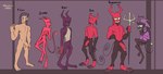 2022 3_toes 5_fingers 5_toes abs absurd_res anthro asmodeus_(dracks) balls black_balls black_body black_eyes black_foreskin black_fur black_penis bovid broken_horn brown_balls caprine caprine_demon clasped_hands clothing compression_artifacts curled_tail demon dracks facial_hair facial_piercing feet fingernails fingers fool's_hat foreskin fur genitals glans goat_demon goatee green_eyes grin group hair hat headgear headwear hi_res holding_melee_weapon holding_object holding_polearm holding_trident holding_weapon hooves horn human hybrid imp jax_(dracks) jester looking_at_viewer lucy_(dracks) male male_human mammal melee_weapon model_sheet nails navel nipples nose_piercing nose_ring nude partially_retracted_foreskin pecs penis piercing pink_glans pink_nipples polearm purple_balls purple_body purple_foreskin purple_nipples purple_penis purple_skin red_body red_feet red_foreskin red_horn red_nipples red_penis red_skin retracted_foreskin ring_piercing root_(dracks) sharp_teeth smaller_version_at_source smile standing star_tail t._len_(dracks) tail tan_balls tan_body tan_feet tan_foreskin tan_penis tan_skin teeth toenails toes toga topwear trident unretracted_foreskin weapon yellow_sclera zeppy_(dracks)