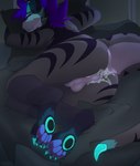 Rating: e
ID: 5360783
Date: 2025-02-09 00:14:28 -0500
Status: active
Score: 24
absurd_res anthro anus balls bed black_nose black_paws black_stripes bodily_fluids butt claws countershade_face countershade_tail countershading cum cum_on_butt dark_lighting demon detailed_background ear_piercing fur furniture genital_fluids genitals glowing glowing_claws glowing_horn glowing_tail glowing_tail_tip grey_body grey_fur hair hi_res horn hybrid hyena male mammal metopydra nude oblivious pawpads paws piercing purple_hair purple_pawpads sleeping sleeping_nude solo spade_tail speaker stripes tail tannith_hyena tannith_iceheart post #5360783