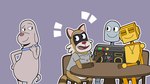 Rating: s
ID: 5586510
Date: 2025-05-20 16:58:02 -0400
Status: active
Score: 4
anthro brown_body brown_fur canid canine canis collar dog_(robot_dreams) domestic_dog floppy_ears fur gold_body grey_body group hi_res hubaduba_tron machine male male/male mammal procyonid raccoon rascal_(robot_dreams) robot robot_(robot_dreams) robot_dreams slightly_chubby tin_(robot_dreams) post #5586510