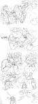 absurd_res anthro black_and_white comic crocodilian diddy_kong_racing donkey_kong_(series) english_text hi_res king_k._rool kobble_(kremling) kremling kritter_(kremling) krunch_the_kremling male monochrome nintendo reptile scalie shesamonkey simple_background text white_background