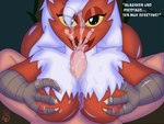 Rating: e
ID: 5582664
Date: 2025-05-18 23:21:00 -0400
Status: active
Score: 18
4:3 absurd_res anthro areola big_breasts blaziken bodily_fluids breast_play breast_squish breasts butt cum cum_in_mouth cum_inside cum_on_face duo faceless_character faceless_male fellatio female generation_3_pokemon genital_fluids hi_res looking_at_viewer male male/female nintendo nipples oral penile pixelt pokemon pokemon_(species) red_areola red_nipples sex squish titfuck post #5582664