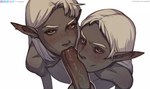 Rating: e
ID: 5595757
Date: 2025-05-24 19:11:10 -0400
Status: active
Score: 5
accessories_only accessory ambiguous_gender blush dark_body dark_skin drow dungeons_and_dragons ear_piercing ear_ring elf fellatio femboy group hair hasbro hi_res humanoid humanoid_pointy_ears linaswalaf male male/ambiguous male/male not_furry nude oral oral_penetration penetration penile piercing pointy_ears red_eyes ring_piercing sex trio white_hair wizards_of_the_coast post #5595757