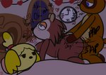 2021 accessory ah_yes._me._my_girlfriend. all_fours ambiguous_penetration analog_clock animal_crossing anthro anthro_on_anthro anthro_penetrated anthro_penetrating anthro_penetrating_anthro anthro_penetrating_female areola artist_logo bed bedroom big_butt biped black_eyes black_nose black_text blonde_hair blue_eyes breasts brown_body brown_ears brown_freckles brown_fur brown_markings brown_quills brown_tail butt butt_slap canid canine canis clock colored countershade_butt countershade_face countershade_fur countershade_torso countershading cuckold cuckquean dark detailed_background dialogue digital_drawing_(artwork) digital_media_(artwork) dog_ears doggystyle domestic_dog english_text facial_markings female female_anthro female_penetrated floppy_ears freckled_face freckles from_behind_position fur fur_markings furniture garland gloves_(marking) group hair hair_accessory hair_tie half-closed_eyes head_markings heart_eyes heart_garland heart_reaction heart_symbol holidays inside isabelle_(animal_crossing) klutzatdusk kneeling lidded_eyes logo looking_pleasured lying lying_on_bed male male/female male_anthro male_penetrating male_penetrating_anthro male_penetrating_female mammal markings mask_(marking) mature_anthro mature_male meme moan name_in_dialogue narrowed_eyes night nintendo no_pupils on_back on_bed overweight overweight_anthro overweight_female overweight_male penetration pillow plap plap_(sound) porcupine quills_(anatomy) raccoon_dog red_hair_tie red_heart rodent roman_numeral round_ears sable_able sex shih_tzu short_tail side_view slap slap_(sound_effect) slurred_speech sound_effects spanking tail talking_to_another talking_to_partner tan_areola tan_body tan_countershading tanuki text tilde_after_text tom_nook_(animal_crossing) tongue tongue_out toy_dog trio under_covers valentine's_day vowelless vowelless_sound_effect wall_(structure) window yellow_body yellow_ears yellow_fur