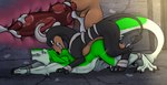Rating: e
ID: 5370498
Date: 2025-02-13 13:49:09 -0500
Status: active
Score: 175
anal anal_penetration animal_genitalia animal_penis anthro anthro_on_feral anthro_penetrated balls bestiality bite bodily_fluids canine_genitalia canine_penis chastity_device claws clenched_teeth cum cum_in_ass cum_inside duo feral feral_penetrating feral_penetrating_anthro forced from_behind_position generation_2_pokemon genital_fluids genitals hi_res houndoom internal knot knotted_penis knotting lying male male/male mounting neck_bite nintendo on_front penetration penis pokemon pokemon_(species) sergal sex sheath side_view teeth wallswhisper post #5370498
