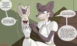 Rating: q
ID: 4924103
Date: 2024-07-17 00:27:39 -0400
Status: active
Score: 12
2020 5:3 anthro arms_above_head asking asking_another asking_what beastars belt biped black_nose blue_eyes blush bodily_fluids bottomwear breasts brown_body brown_fur canid canine canis cheek_tuft clothing collared_shirt countfire crying_laughing dialogue domestic_rabbit dominant dominant_anthro dominant_female duo dwarf_rabbit english_text eyebrows eyelashes eyes_closed facial_tuft female fur haru_(beastars) holding_up_other_character juno_(beastars) lagomorph laugh leporid looking_at_another mammal motion_lines narrowed_eyes open_mouth open_smile oryctolagus rabbit rabbit_ears raised_arms restrained restrained_arms shirt skirt smile speech_bubble stairs submissive submissive_anthro submissive_female sweat sweaty_face talking_to_another tears teeth text tickle_fetish tickle_torture tickling tickling_armpits tongue topwear tuft white_body white_bottomwear white_clothing white_fur white_shirt white_skirt white_speech_bubble white_topwear wolf post #4924103