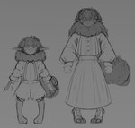 Rating: s
ID: 5391180
Date: 2025-02-22 20:45:20 -0500
Status: active
Score: 7
absurd_res adolescent aged_up animal_humanoid big_ears big_tail biped bottomwear calm child clothing collared_shirt confident confident_male cowlick dark_body dark_hair dark_skin digitigrade dress_shirt duo eyes_closed feet fluffy fluffy_ears footwear hair head_tuft hi_res human humanoid humanoid_pointy_ears lineup long_ears long_skirt male mammal mammal_humanoid markings messy_hair mole_(marking) monochrome multiple_versions neck_tuft neutral_expression oversized_clothing paws pointy_ears pough shirt shirt_collar shirt_cuffs short_hair shorts simple_background simple_eyebrows skirt suspenders tail they_faced_monsters toes topwear tuft wolfram_(pough) young young_male post #5391180