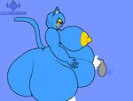 2024 5_fingers anthro areola artist_name balls belly belly_rolls big_areola big_balls big_belly big_breasts big_butt big_nipples big_penis black_eyes blue_body blue_hair blush bodily_fluids breasts butt chubby_cheeks cum cum_from_navel cum_from_pussy cum_in_navel cum_in_pussy cum_inside cum_on_penis deep_navel digital_media_(artwork) disembodied_penis domestic_cat duo ejaculation eyelashes eyeshadow fangs fat_rolls felid feline felis female female_penetrated fingers genital_fluids genitals glistening glistening_eyes hair hand_on_belly huge_belly huge_breasts huge_butt huge_penis huge_thighs illuminion_(artist) looking_pleasured looking_up makeup male male/female male_penetrating male_penetrating_female mammal milki_max motion_lines navel navel_fetish navel_penetration nipples noseless nude obese obese_anthro obese_female open_mouth orgasm orgasm_face overweight overweight_anthro overweight_female penetration penile penile_penetration penis pixel_(artwork) puffy_areola sex side_view simple_background solo_focus standing sweat teeth thick_thighs thrusting tongue tongue_out watermark yellow_eyeshadow yellow_nipples