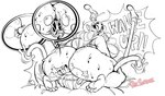 Rating: e
ID: 5474656
Date: 2025-04-01 15:19:18 -0400
Status: active
Score: 11
4_arms alien alien_humanoid anal animation_sensation antennae_(anatomy) anus barefoot bed big_breasts big_butt black_and_white breasts butt butt_focus clothing dark_body dark_skin duo expressive_eyes eyes_popping_out facesitting feet female furniture gloves hand_on_butt handwear heart-shaped_pupils heart_symbol hi_res human humanoid janet_tangeen male male/female mammal monochrome multi_arm multi_limb nipples nude nude_female oral overweight rear_view rimming sen_(animation_sensation) sex simple_background sitting_on_another text toony voluptuous_female white_background post #5474656