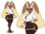 Rating: q
ID: 5562947
Date: 2025-05-10 18:08:25 -0400
Status: active
Score: 101
2024 absolute_territory anthro big_breasts black_sclera bottomwear breasts brown_body brown_fur clothed clothed_anthro clothed_female clothing collared_shirt digital_drawing_(artwork) digital_media_(artwork) dress_shirt eyelashes eyewear female female_anthro fluffy footwear front_view full-length_portrait fur garter_straps gatoradeew generation_4_pokemon glasses hand_on_hip high_heels legwear long_ears looking_aside lopunny mouth_closed necktie nintendo office_clothing office_lady pink_eyes pokemon pokemon_(species) portrait rectangular_glasses red_necktie shirt shoes simple_background skirt small_waist smile solo tan_body tan_fur thick_thighs thigh_highs three-quarter_portrait tight_bottomwear tight_clothing tight_skirt topwear wearing_glasses white_background white_clothing white_shirt white_topwear wrist_fluff post #5562947