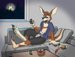 Rating: s
ID: 5142920
Date: 2024-10-27 15:47:00 -0400
Status: active
Score: 18
2023 3_toes 4:3 5_fingers anthro beverage big_feet black_lips blue_eyes blurred_background bottomwear brown_body brown_fur cheek_tuft claw_growth claws clothed clothing coffee_table crotch_tuft cursed_object destroyed_clothing digitigrade facial_tuft featureless_crotch feet finger_claws fingers full_moon fur fur_growth furniture grey_claws grey_nose grey_pawpads growth head_tuft hi_res human human_to_anthro inside kangaroo lips macropod male mammal marsupial merusthemarten mid_transformation moon multicolored_body multicolored_fur night open_bottomwear open_clothing open_mouth open_shorts pawpads paws plantigrade_to_digitigrade raised_foot reclining sectional_sofa shaded shirt shocked shorts sitting sofa solo species_transformation spilled_drink stained_sofa surprised tail tan_body tan_fur tea teapot teeth thick_tail toe_claws toes tongue topwear torn_bottomwear torn_clothing torn_shirt torn_shorts torn_topwear transformation transformation_through_food tuft two_tone_body two_tone_fur werecreature werekangaroo weremacropod weremarsupial wide_eyed window post #5142920