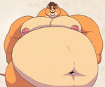 akita77 alternate_version_at_source animated anthro belly belly_swaying big_belly big_cheeks big_muscles big_pecs black_lips bouncing_pecs brown_hair cerulien chubby_cheeks felid fur grin hair half-length_portrait huge_belly hyper hyper_belly lion lips male mammal morbidly_obese morbidly_obese_anthro morbidly_obese_male musclegut muscular navel nipples no_sound obese obese_anthro obese_male overweight overweight_anthro overweight_male pantherine pecs pink_nipples pink_nose portrait short_playtime smile snu-snu_strut solo tan_body tan_fur thick_thighs walking webm