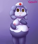 Rating: e
ID: 5390842
Date: 2025-02-22 17:20:11 -0500
Status: active
Score: 5
2021 blush breasts brown_eyes clothing female female_humanoid galv3z_(artist) generation_8_pokemon genitals gradient_background hand_on_belly hand_on_breast hat headgear headwear hi_res humanoid indeedee nintendo nipples nurse_clothing nurse_hat nurse_headwear overweight overweight_female overweight_humanoid pokemon pokemon_(species) purple_body pussy signature simple_background solo white_body post #5390842