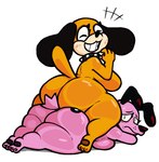 Rating: q
ID: 4844479
Date: 2024-06-11 03:09:57 -0400
Status: active
Score: 42
2024 anthro beagle big_butt black_collar black_spots breasts butt canid canine canis cartoon_network clenched_teeth collar courage_the_cowardly_dog courage_the_cowardly_dog_(character) crossgender digital_drawing_(artwork) digital_media_(artwork) domestic_dog duck_hunt duck_hunt_dog duo eyes_closed female hi_res hunting_dog huntress_(lewdewott) lewdewott lying mammal nintendo on_front orange_body pink_body raised_tail scent_hound simple_background sitting_on_another spiked_collar spikes spots tail teeth thick_thighs white_background post #4844479