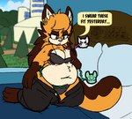 after_vore anthro anthro_pred domestic_cat eclair_the_cat_(ifra) english_text fan_character felid feline felis female female_pred ifra low_res mammal rouge_the_bat sega sentient_fat sonic_the_hedgehog_(series) text vienna_maus vore weight_gain