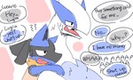 Rating: s
ID: 5579039
Date: 2025-05-17 15:19:35 -0400
Status: active
Score: 16
2018 ambiguous_anthro ambiguous_feral ambiguous_gender anthro asking_another asking_why biped black_text bodily_fluids canid cute_fangs digital_media_(artwork) duo ears_up english_text fangs feral fur generation_2_pokemon generation_4_pokemon half-closed_eyes half-length_portrait japanese_description legendary_pokemon long_neck lucario lugia mammal mythological_creature mythological_scalie mythology narrowed_eyes nintendo open_mouth pointy_ears pokemon pokemon_(species) portrait prick_ears question sabamiso_(sabamasasix) scales scalie shut_up side_view speech_bubble sweat sweaty_body talking_to_another teeth text translation_request post #5579039